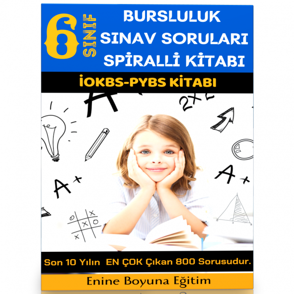 6. Sınıf Bursluluk Çıkmış Sorular Kitabı ürün görseli 1