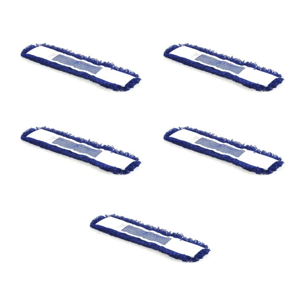 Ekol Orlon Nemli Palet Tablet Toz Toplama Statik Mop - Mavi - 80 Cm. - 5 Adet ürün görseli 1