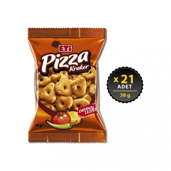 Eti Pizza Kraker 38 g x 21 Adet ürün görseli 1