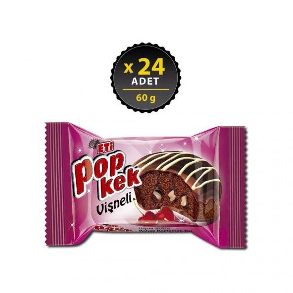 Eti Popkek Vişneli 60 g x 24 Adet ürün görseli 1