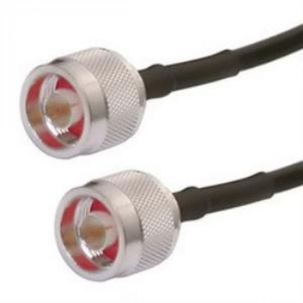 RG-58 N Erkek - Erkek 50 Ohm. Kablo 5 Metre ürün görseli 1