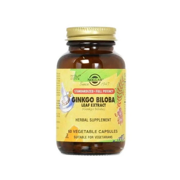 Solgar Ginkgo Biloba ürün görseli 1