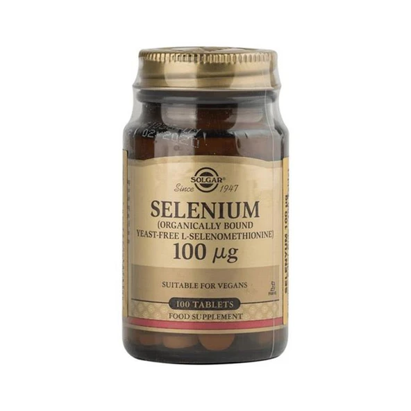 Solgar Selenium 100 Mcg 100 Tablet ürün görseli 1