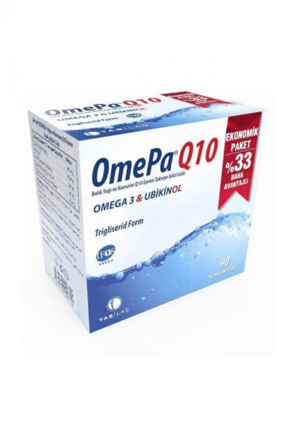 Omepa Q10 90 Kapsül Eko Paket ürün görseli 1