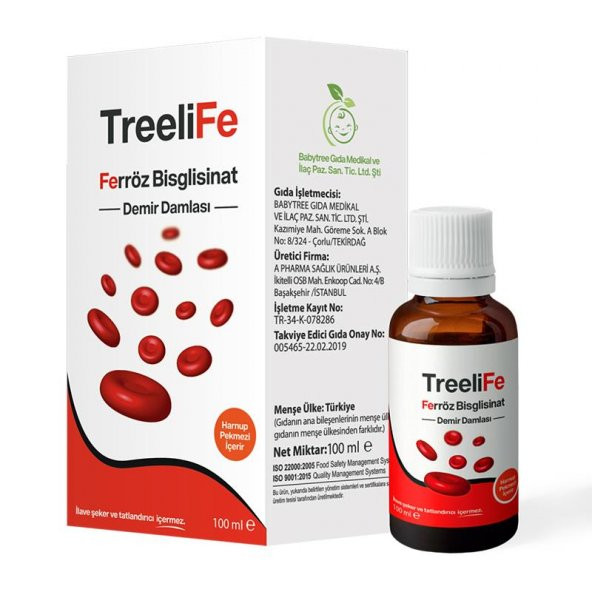 Treelife Demir Şurup 100 Ml ürün görseli 1