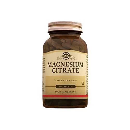 Solgar Magnesium Citrate (Magnezyum Sitrat) 60 Tablet ürün görseli 1