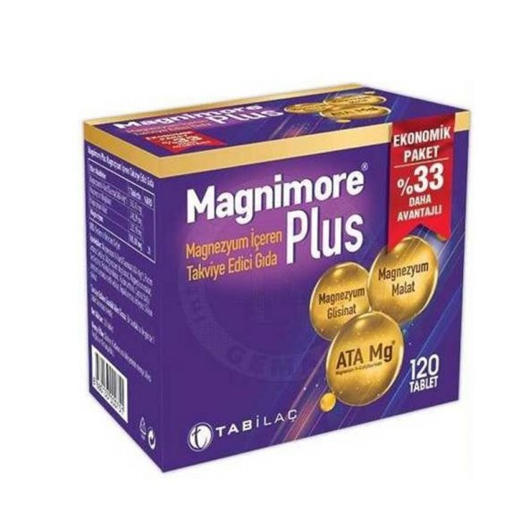 Magnimore Plus 120 Tablet ürün görseli 1