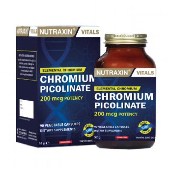 Nutraxin Chromium Picolinate 90 Kapsül ürün görseli 1
