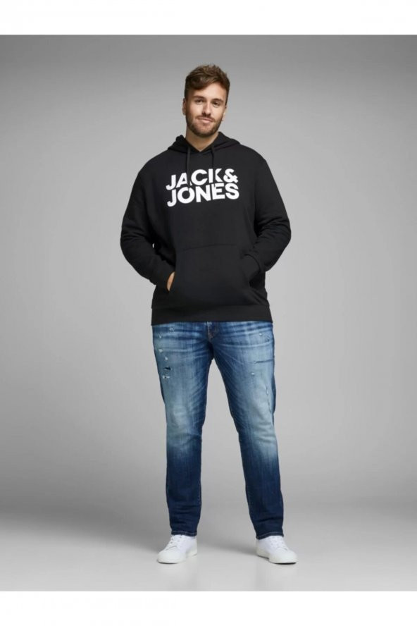 Jjecorp Logo Sweat Hood Noos Ps - Resim 7