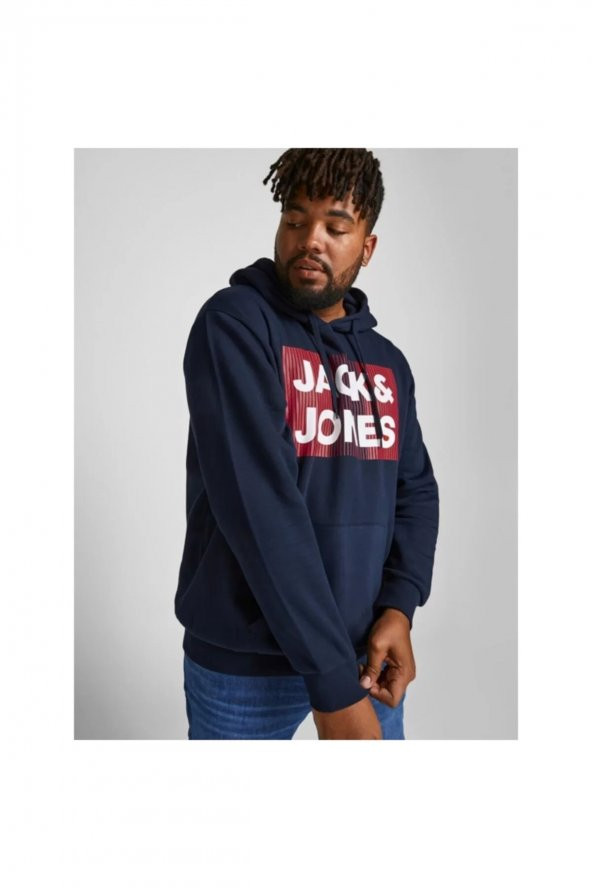 Jjecorp Logo Sweat Hood Noos Ps - Resim 3