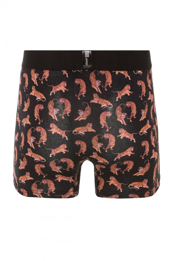 Farm Animals Tigers Desenli Boxer - Resim 2