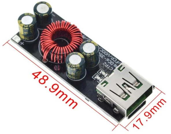 QC4.0 QC3.0 USB tipi-c cep telefonu hızlı şarj adaptörü 6-35 V ürün görseli 1