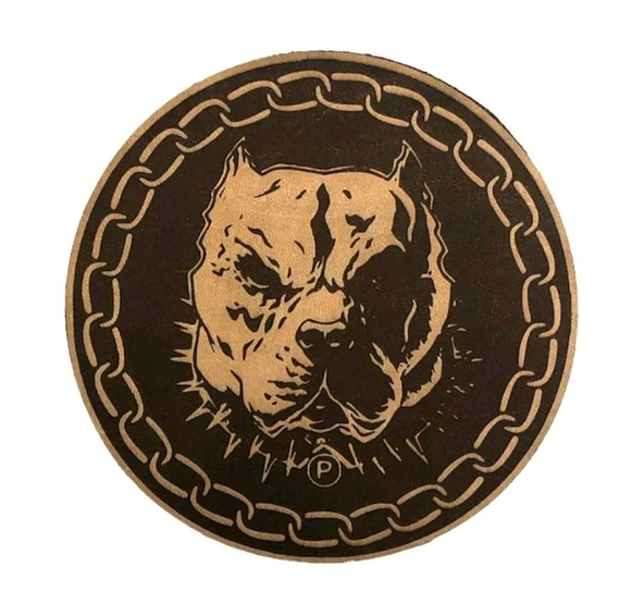 PİTBULL - Deri PEÇ - Arma - Askeri Patch pitbul peç ürün görseli 1