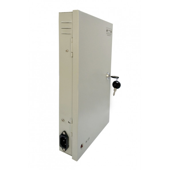12 Volt Adaptör 10 Amper Metal Kasa Pano 18 Port kısa Koruma Dağıtım DC Power Supply ürün görseli 1