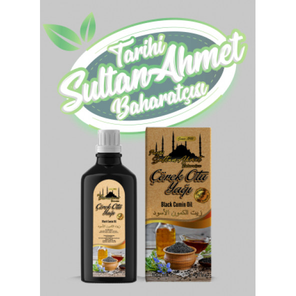 Tarihi SultanAhmet Baharatçısı Çörek Otu Yağı 100ml (Filtresiz) ürün görseli 1