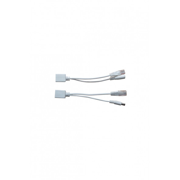 Pasif Poe injectör Siplintter TX/RX 2 Çift R45 12V/24V/48V Geçiş desteği ürün görseli 1