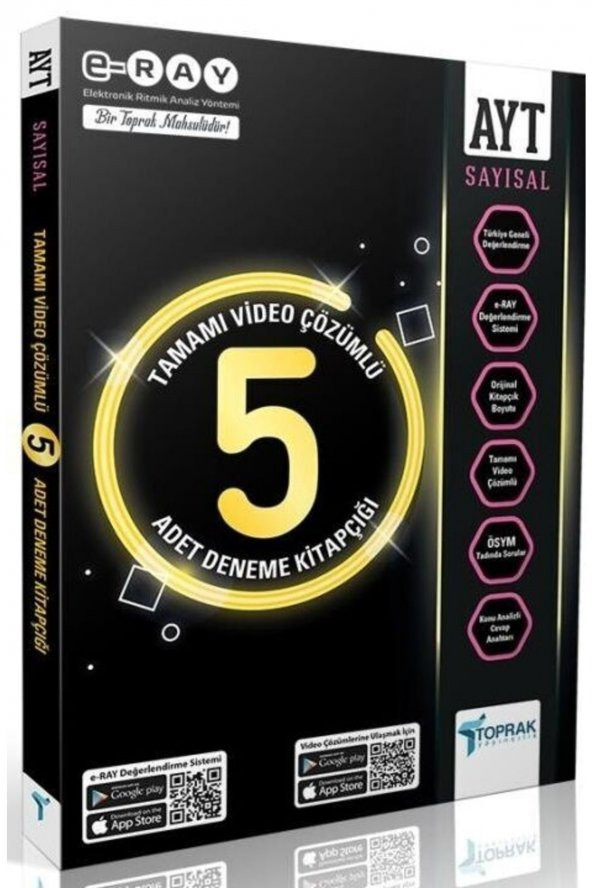 Toprak Yayıncılık Ayt 5 Li Paket Deneme Sayısal ürün görseli 1
