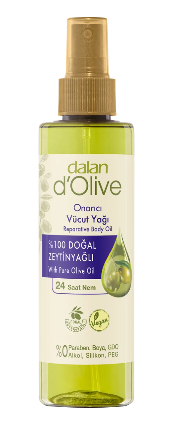 DALAN ONARICI VÜCUT YAĞI 200 ML %100 ZEYTİN YAĞLI ürün görseli 1