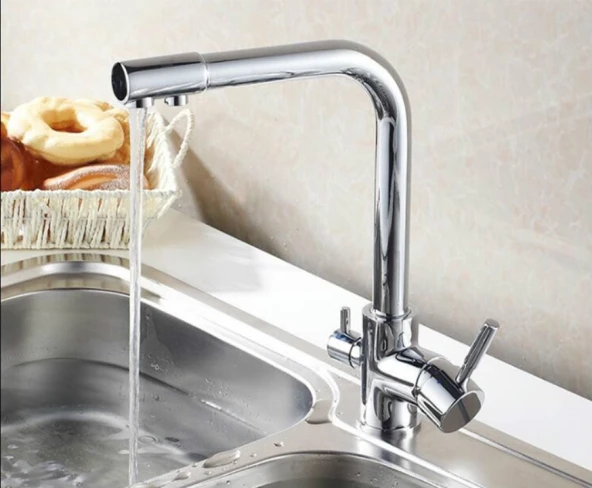 SU ARITMA 3 ÇIKIŞLI DUAL FLOW EVYE MUTFAK BATARYASI - Resim 4