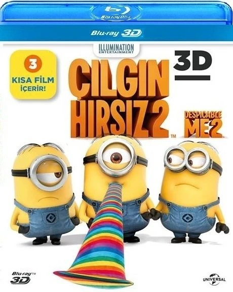 Despicable Me 2 - Çılgın H ırsız 2 3D Blu-Ray ürün görseli 1