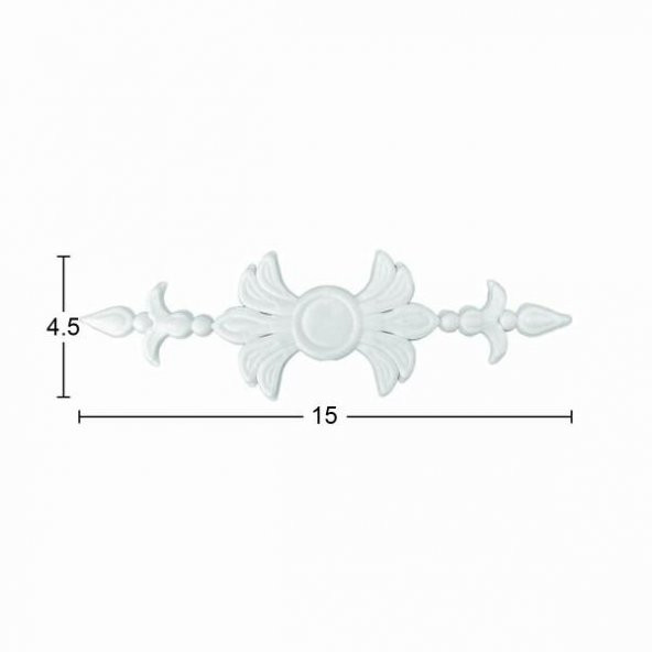 Bükülebilir Esnek Aplik 15x4,5cm EA-31 ürün görseli 1