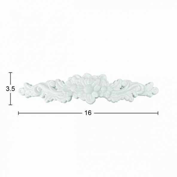 Bükülebilir Esnek Aplik 16x3,5cm EA-33 ürün görseli 1