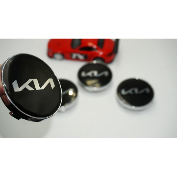 Kia Yeni Nesil Logo Jant Göbeği Kapak Seti 60mm ürün görseli 1