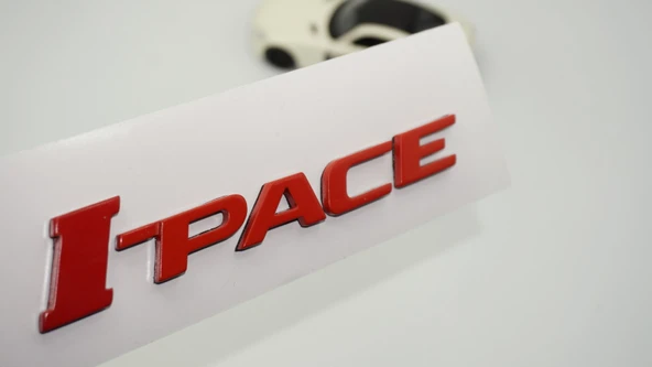 DK Tuning I-Pace 3M Kırmızı ABS Bagaj Yazı Logo Jaguar İle Uyumlu ürün görseli 1