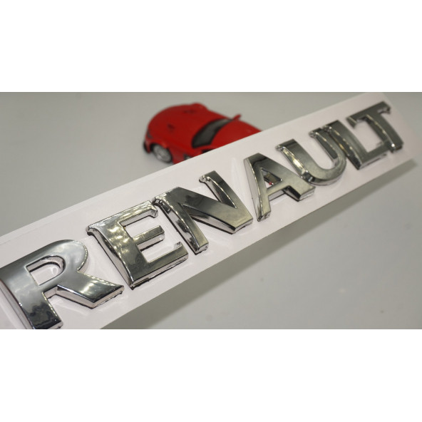 Renault Kangoo 2 Trafik 3 Bagaj Krom ABS 3M 3D Yazı Logo Amblem ürün görseli 1