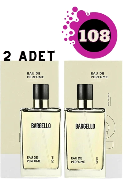 108 Edp Floral + 50 ml + Kadın Parfüm 2 Adet ürün görseli 1