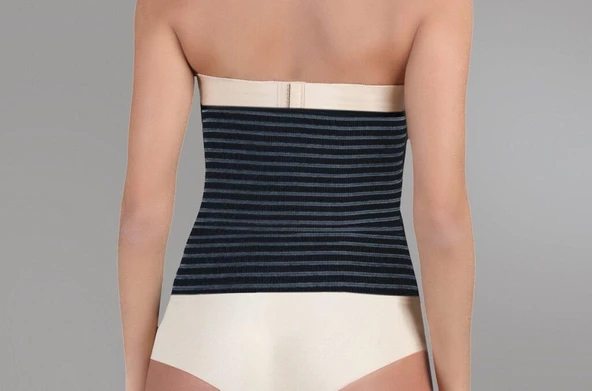 AB025 Liposuction Abdaminal Bandaj 25CM - Resim 3