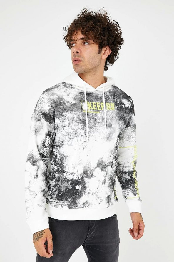 MARS YUZEYI DESENLI SWEAT - Resim 5
