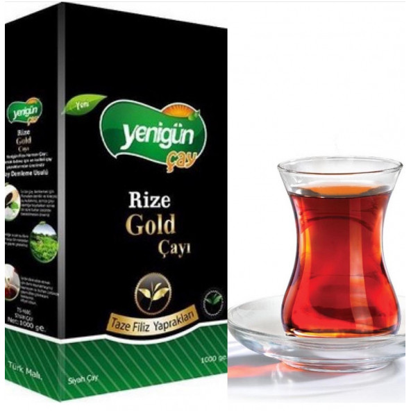 YENİGÜN RİZE GOLD ÇAY 1000 GR ürün görseli 1