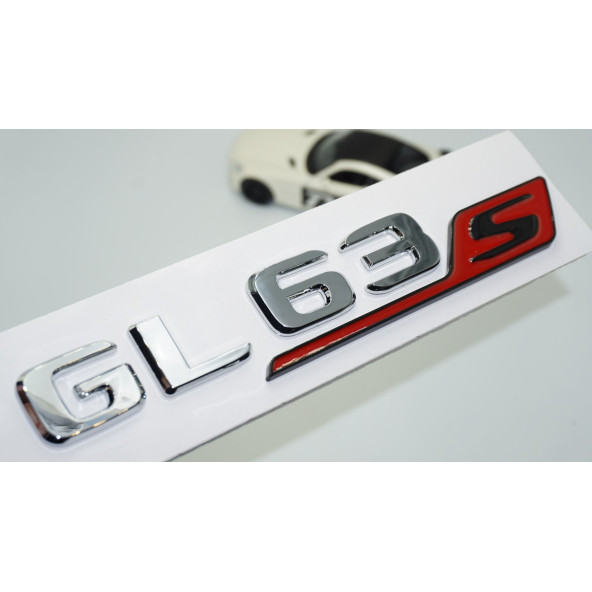 DK Tuning GL63S Bagaj Kırmızı Krom ABS Yazı Logo Benz İle Uyumlu ürün görseli 1