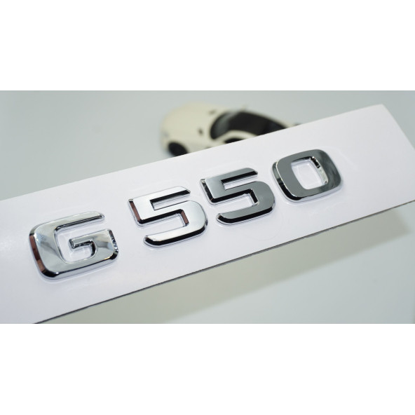 DK Tuning G550 Bagaj Krom ABS 3M 3D Yazı Logo Benz İle Uyumlu ürün görseli 1
