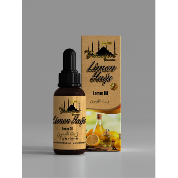 Tarihi SultanAhmet Baharatçısı Limon Yağı 20ml (Özel Üretim) ürün görseli 1
