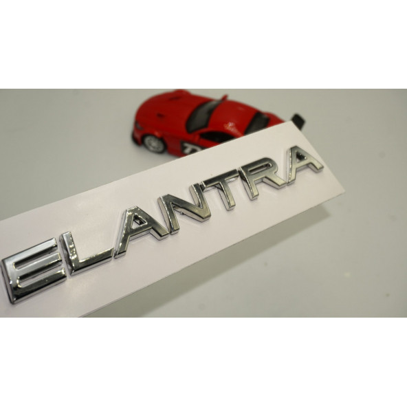 Hyundai Elantra Bagaj 3M Krom ABS Yazı Logo Amblem ürün görseli 1