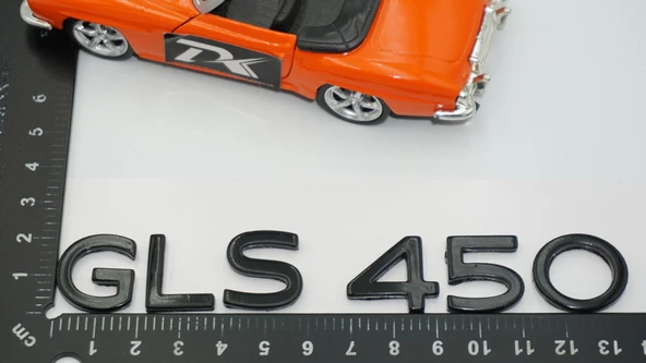DK Tuning GLS 450 Maybach Bagaj Siyah ABS Yazı Logo Arma ürün görseli 1