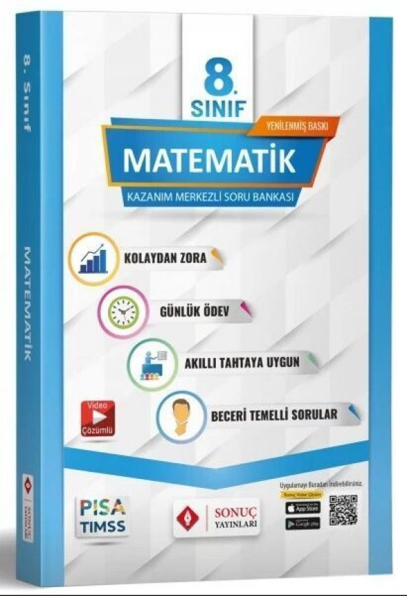 Sonuç Yayınları 8. Sınıf Matematik Modüler Set ürün görseli 1