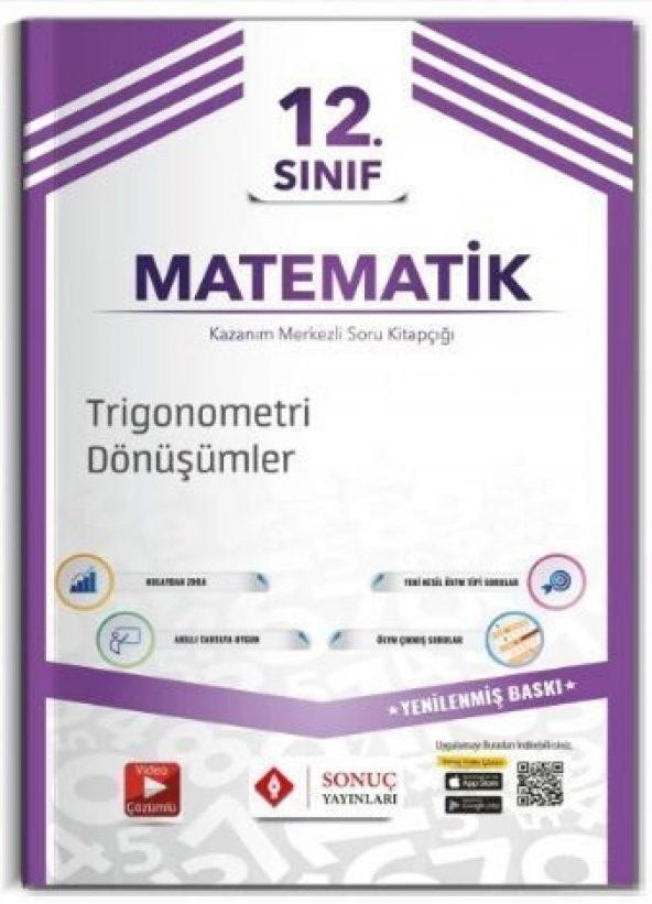 Sonuç Yayınları 12. Sınıf Matematik Modüler Set ürün görseli 1