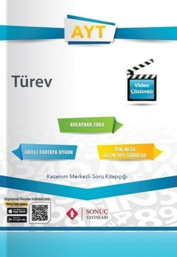 Sonuç Yayınları AYT Türev Kazanım Merkezli Soru Kitapçığı ürün görseli 1
