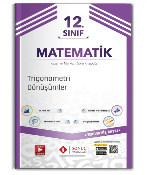 Sonuç Yayınları 12.Sınıf Trigonometri Dönüşümler ürün görseli 1