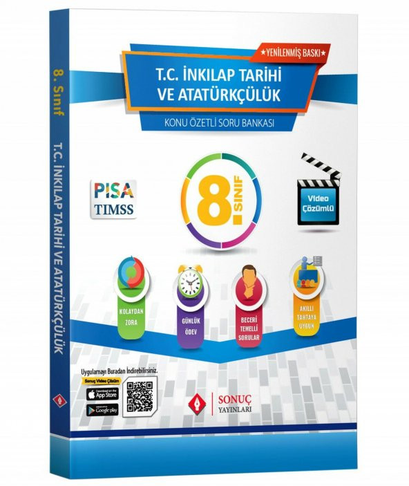 Sonuç Yayınları 8.Sınıf T.c. İnkılap Tarihi Ve Atatürkçülük Modüler Set ürün görseli 1