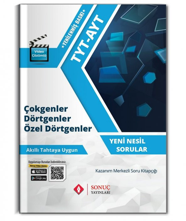 Sonuç Yayınları TYT AYT Çokgenler Dörtgenler Özel Dörtgenler ürün görseli 1