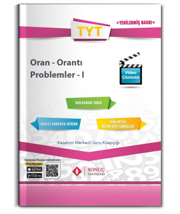 Sonuç Yayınları TYT Oran Orantı Problemler 1 ürün görseli 1