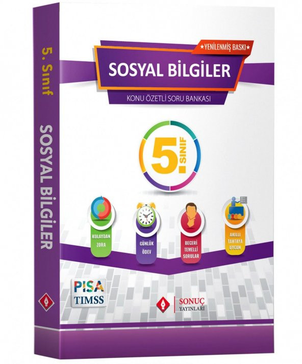 Sonuç Yayınları 5.Sınıf Sosyal Bilgiler Modüler Set ürün görseli 1