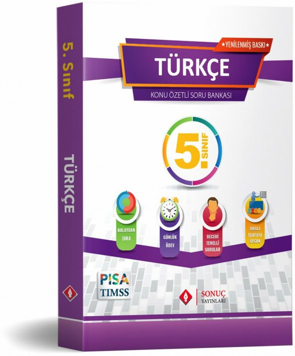 Sonuç Yayınları 5.sınıf Türkçe Modüler Set ürün görseli 1