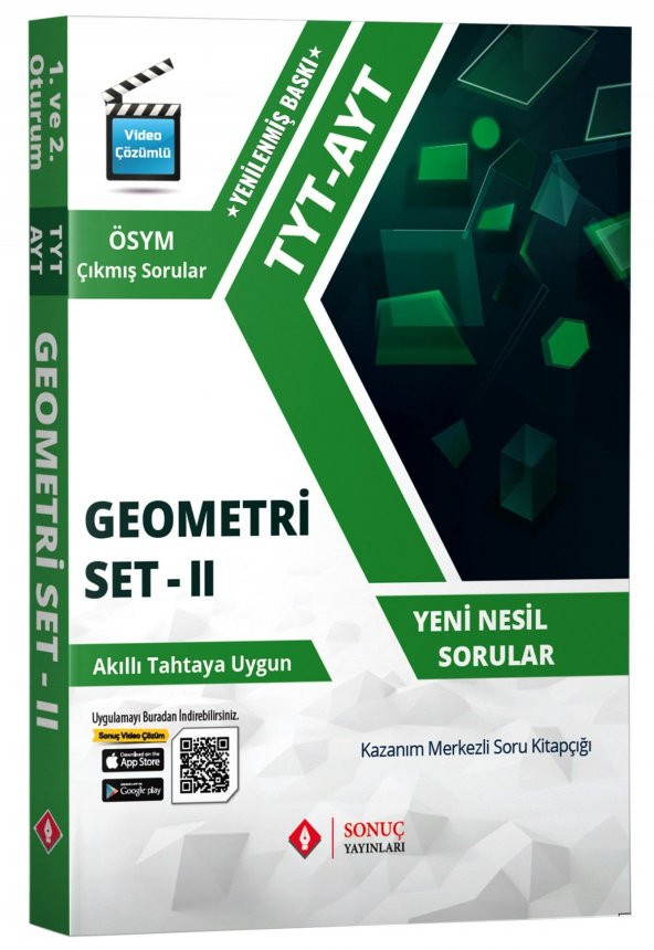 Sonuç Yayınları TYT AYT Geometri Modül Set 2 ürün görseli 1
