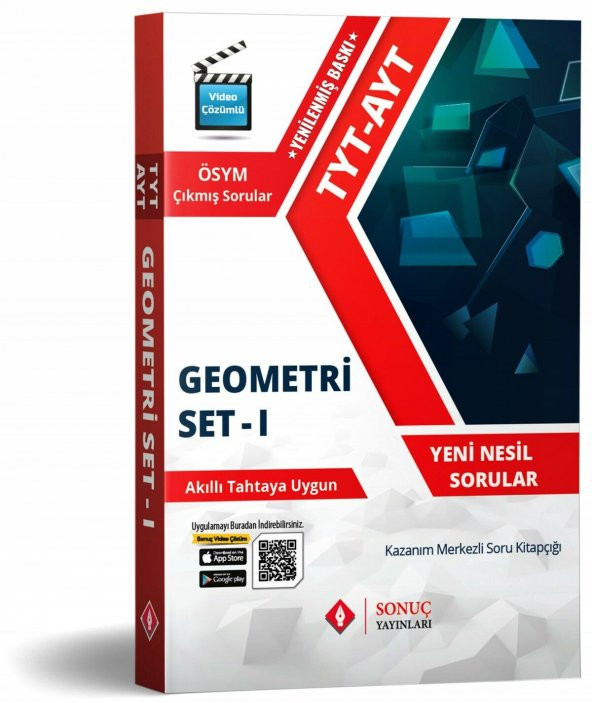 Sonuç Yayınları TYT AYT Geometri Modül Set 1 ürün görseli 1