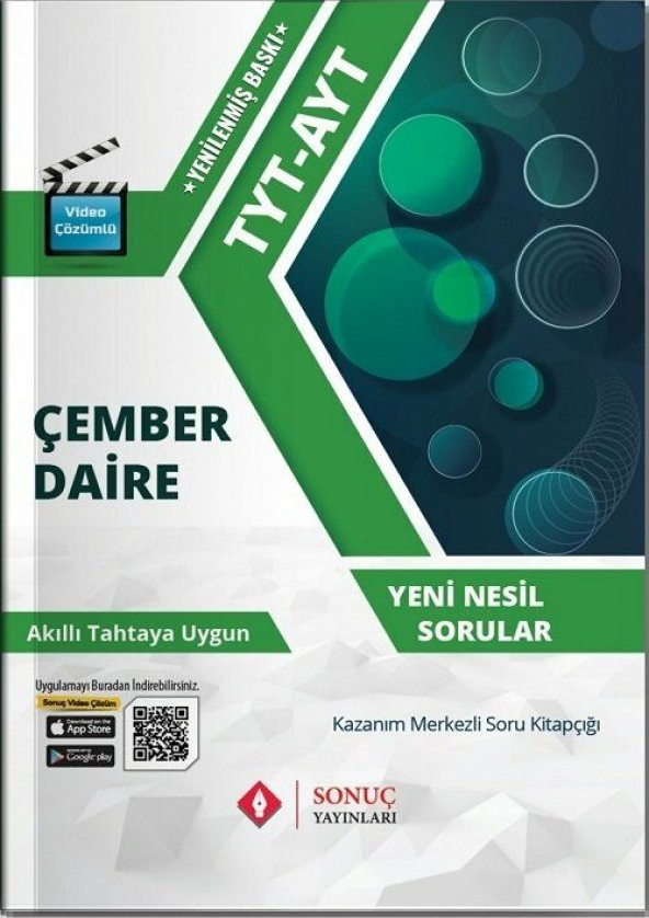 Sonuç Yayınları TYT AYT Çember Daire Soru Bankası ürün görseli 1